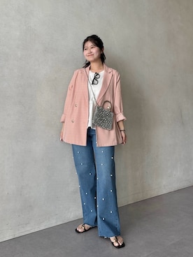 MIOさん（レディース・158cm）の春コーディネート