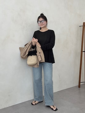 MIOさん(レディース・158cm)の春コーディネート