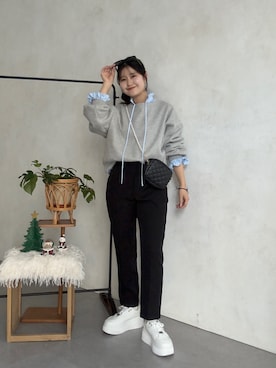 MIOさん（レディース・158cm）の冬コーディネート