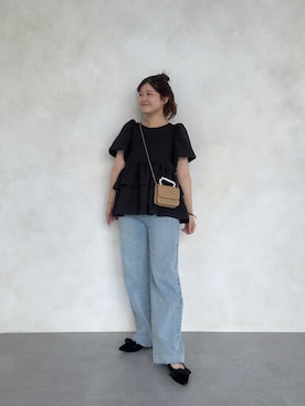 「大人可愛い」｜MIOさん（レディース・158cm・20代）の夏コーディネート