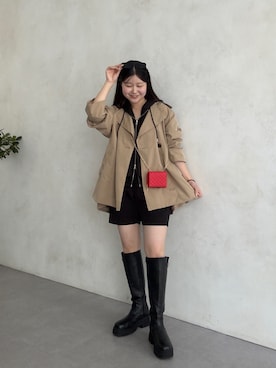 MIOさん（レディース・158cm）の冬コーディネート