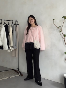 MIOさん（レディース・158cm）の冬コーディネート