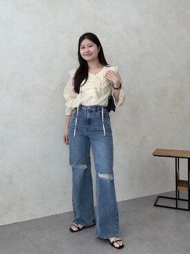 MIOさん(レディース・158cm)の春コーディネート