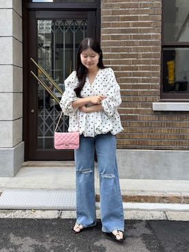 「prose verse（プロズヴェール）のアイテム」を使った、MIOさん（レディース・158cm）の春コーディネート