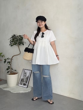 MIOさん(レディース・158cm)の夏コーディネート