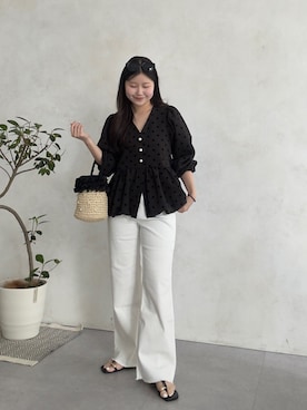 MIOさん（レディース・158cm）の春コーディネート