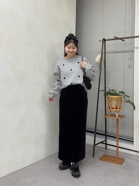 MIOさん（レディース・158cm）の冬コーディネート