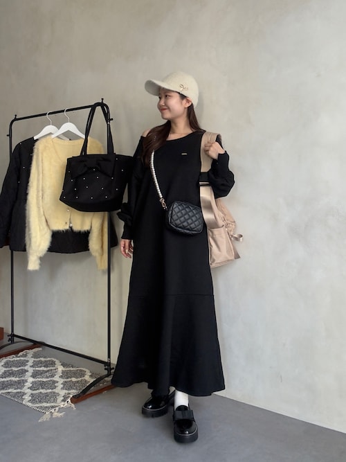 【SAPON】撥水リボンナイロンショルダーバッグ　prose verse SAPON】撥水リボンナイロンショルダーバッグ | prose verse