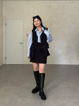 MIOさん（レディース・158cm）の冬コーディネート