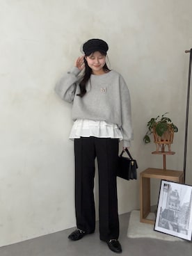 MIOさん（レディース・158cm）の冬コーディネート