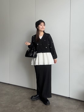 MIOさん(レディース・158cm)の冬コーディネート