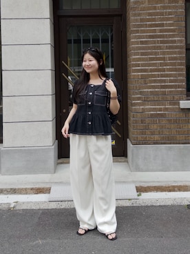 MIOさん(レディース・158cm)の夏コーディネート