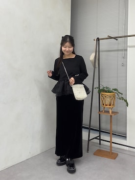 MIOさん（レディース・158cm）の冬コーディネート