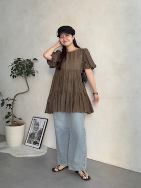MIOさん(レディース・158cm)の夏コーディネート