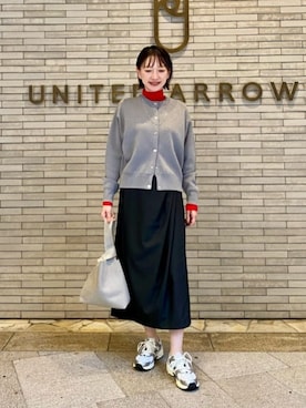 「UNITED ARROWS（ユナイテッドアローズ）のアイテム」を使った、平敷（hirashiki）さん（レディース・169cm）の秋コーディネート