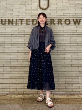 平敷(hirashiki)さん(レディース・169cm)の夏コーディネート
