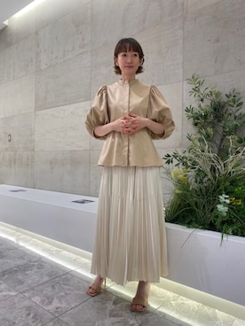 「骨格_ナチュラル」｜平敷（hirashiki）さん（レディース・169cm）の春コーディネート