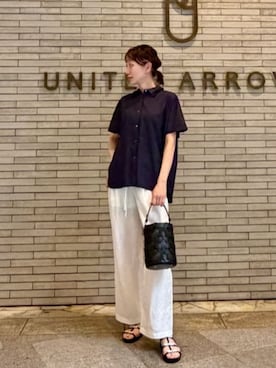 平敷(hirashiki)さん(レディース・169cm)の夏コーディネート