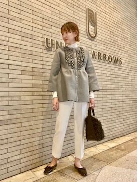 「骨格_ナチュラル」｜平敷（hirashiki）さん（レディース・169cm）の秋コーディネート