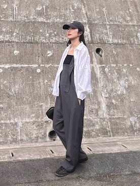 たろ☺︎さん（レディース・165cm）の春コーディネート