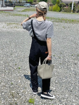 「sankyo shokai（サンキョウショウカイ）のアイテム」を使った、たろ☺︎さん（レディース・165cm）の春コーディネート