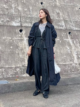 たろ☺︎さん（骨格ナチュラル・レディース・165cm）の秋コーディネート