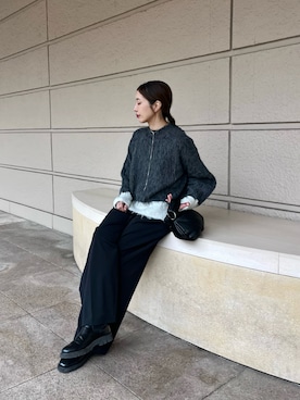 たろ☺︎さん（骨格ナチュラル・レディース・165cm）の秋コーディネート