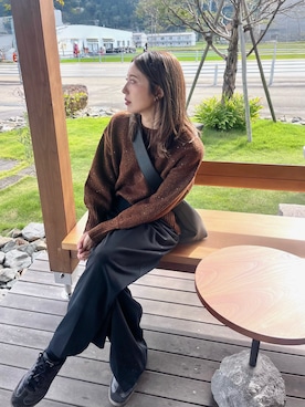 「オペークドットクリップ」｜たろ☺︎さん（レディース・165cm）の秋コーディネート