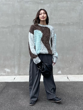 たろ☺︎さん（骨格ナチュラル・レディース・165cm）の秋コーディネート