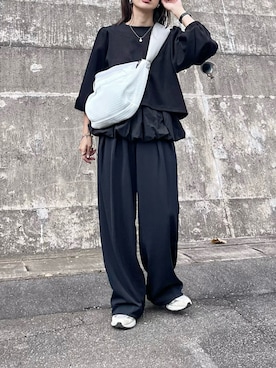 「アイテム（アンサンブル）」を使った、たろ☺︎さん（レディース・165cm）の秋コーディネート