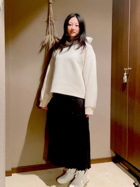 「theory（セオリー）のアイテム（ワンピース/ドレス）」を使った、ayaishikawaさん（レディース・156cm）の秋コーディネート
