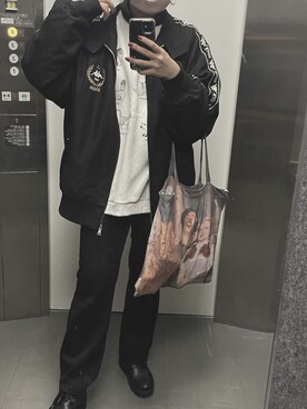 ♨︎さん（レディース・160cm）の冬コーディネート