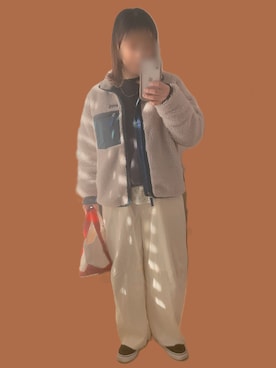 「アイテム（タンクトップ）」を使った、aaさん（レディース・148cm）の冬コーディネート