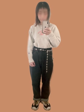 aaさん（レディース・148cm）の冬コーディネート