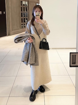 ayakaさん(レディース・153cm)の冬コーディネート