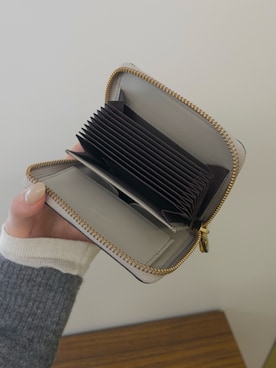 「アイテム（財布、ベージュ系）」を使った、ayakaさん（レディース・153cm）の秋コーディネート