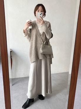 ayakaさん（レディース・153cm）の冬コーディネート