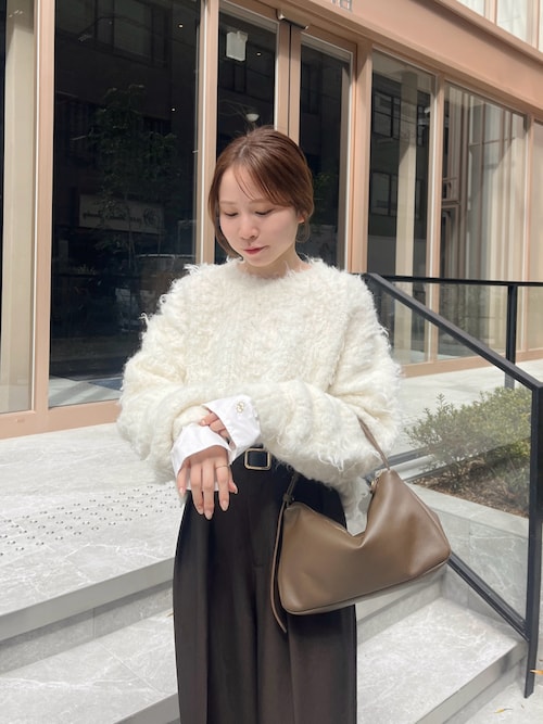 コラボカラーあり】スクエアワンショルダーバッグ（ショルダーバッグ