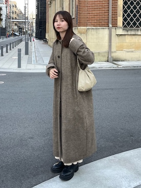 「I_am（アイアム）のアイテム（ジャケット/アウター）」を使った、ayakaさん（レディース・153cm）の秋コーディネート