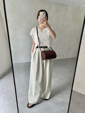 「秋」｜ayakaさん（レディース・153cm）の夏コーディネート