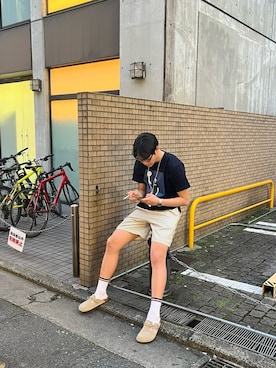 「DIME（ダイム）のアイテム」を使った、なべさん（メンズ・178cm）の春コーディネート