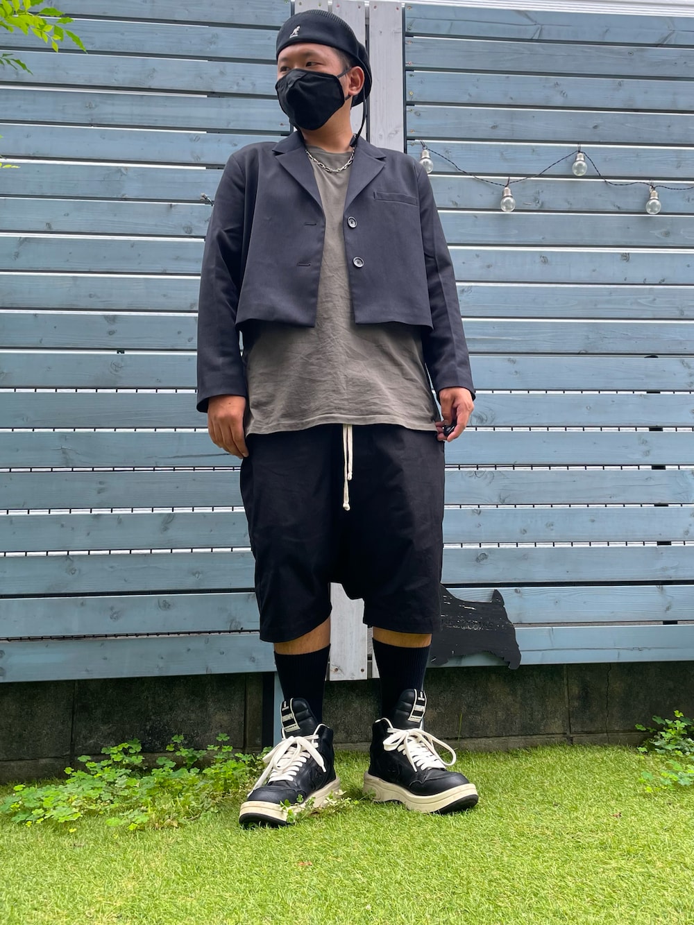 パンツ rickowens TE pods shorts Rick Owens (リックオウエンス) - PODS SHORTS / ポッズ