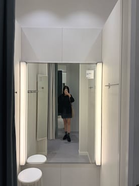 「靴下屋（クツシタヤ）のアイテム」を使った、nanon29さん（レディース・162cm）の秋コーディネート