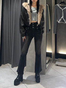 川越祐莉さんのコーディネート