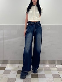 SNSで話題！】バックリボンルーズジーンズ｜エモダ（EMODA）公式通販