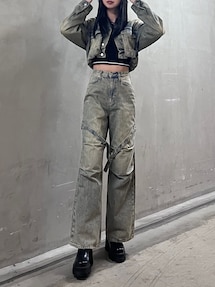 バルーンコンパクトデニムブルゾン｜エモダ（EMODA）アウトレット公式