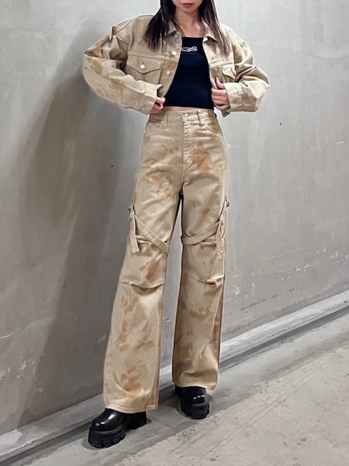 セール】バルーンコンパクトデニムブルゾン（デニムジャケット