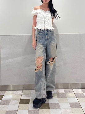 川越祐莉さんのコーディネート