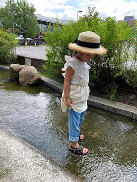 U&h¨̮♡さん（キッズ・90cm）の夏コーディネート