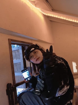 「THE NORTH FACE（ザノースフェイス）のTHENORTHFACE/ノースフェイス バッドランドキャップ BADLAND CAP NN41710（キャップ、ブラック系）」を使った、つんつるてんさん（レディース・161cm）の春コーディネート